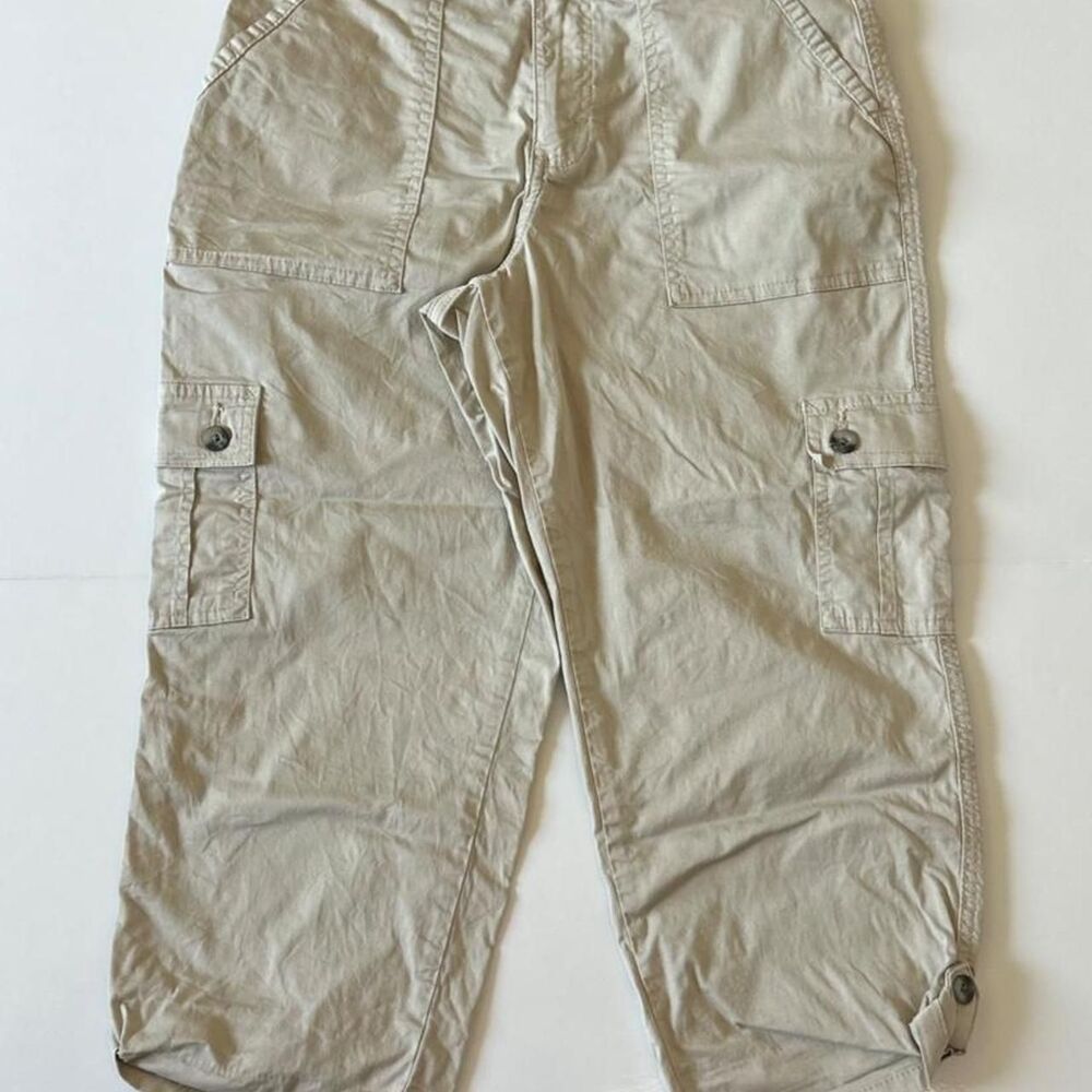 Lee Women's Cream and Tan Trousers